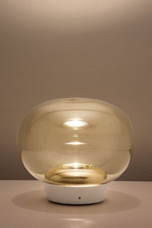 Stilnovo La Mariee Tab Gold Lámparas de mesa LED italianas imagen 2