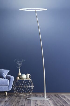 ANTIGUA FL White Italian Floor Lamp Picture 1