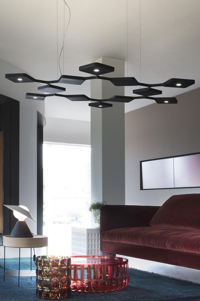 Italian lighting for living room - pendant lights