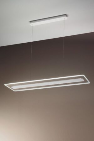Linea Light Antille White Italian LED suspension lighting picture 1